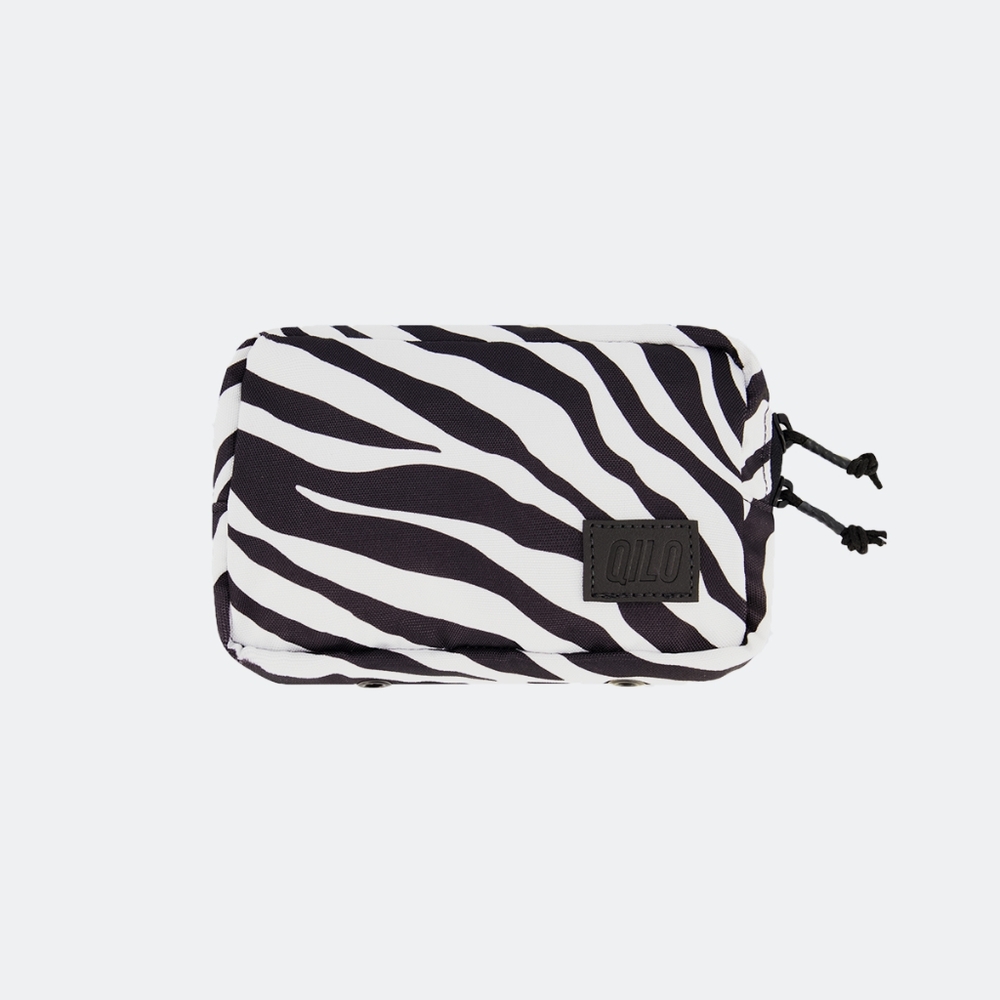 QILO Prison Wallet in Zebra